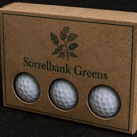 Golf ball sleeves with logo printing